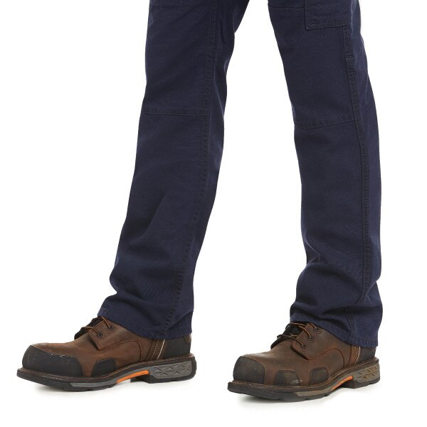 Ariat FR M5 DuraLight Canvas Straight Leg Navy Pant